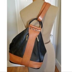 Valentina Convertible Backpack Bucket Bag